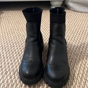 Steve Madden Black Boots